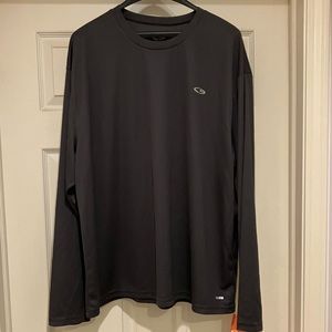 BNWT - Men’s Long Sleeve “Duo Dry” Workout Shirt by Champion - Charcoal - XXL